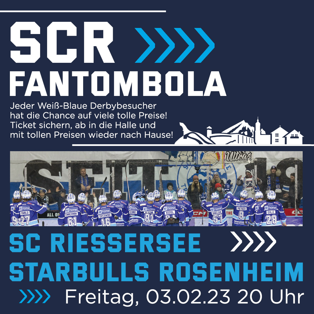 Große SCR-Fantombola zum Derby gegen Rosenheim