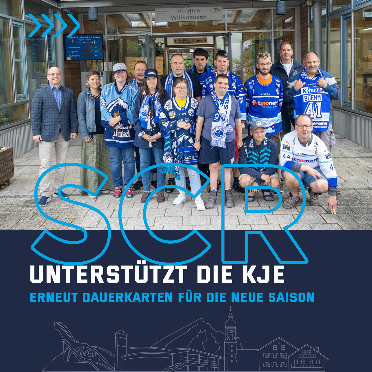 SC Riessersee unterstützt KJE Garmisch-Partenkirchen