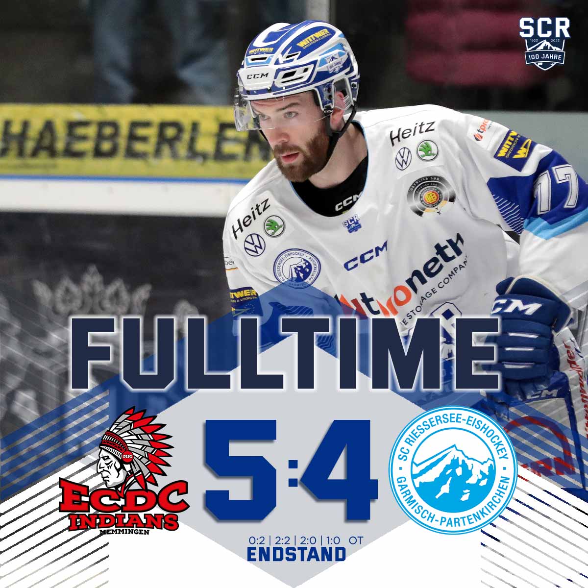 SCR verliert in Memmingen in der Overtime