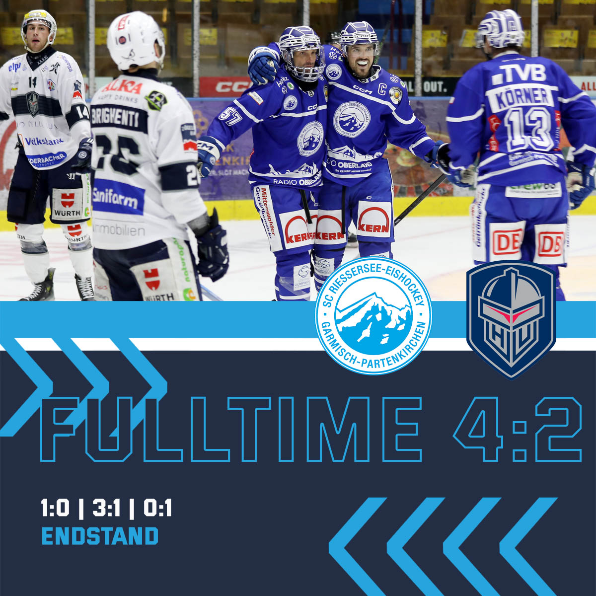 SCR gewinnt gegen den HC Unterland