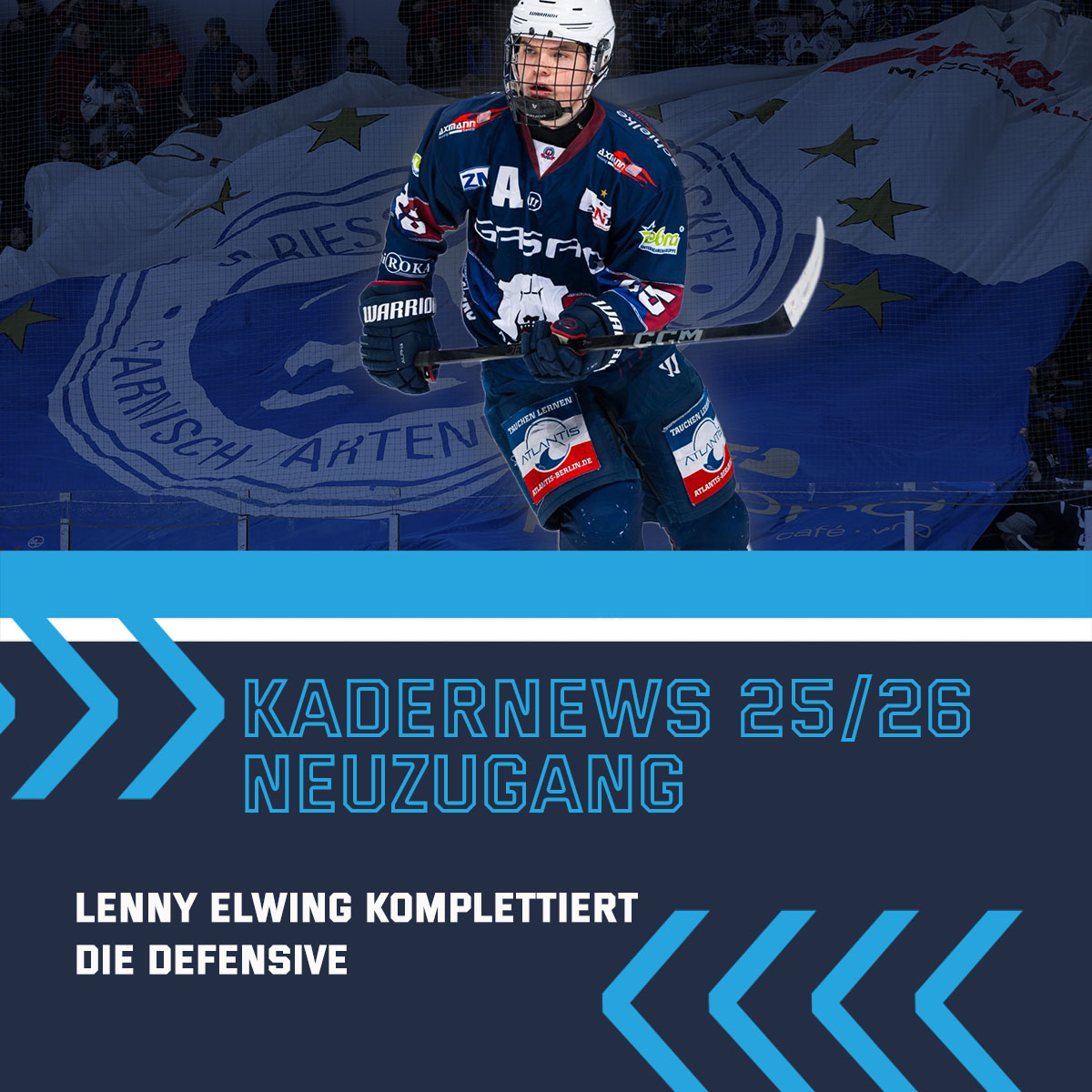 Defensive mit Perspektive: Lenny Elwing unterschreibt im Werdenfelser Land