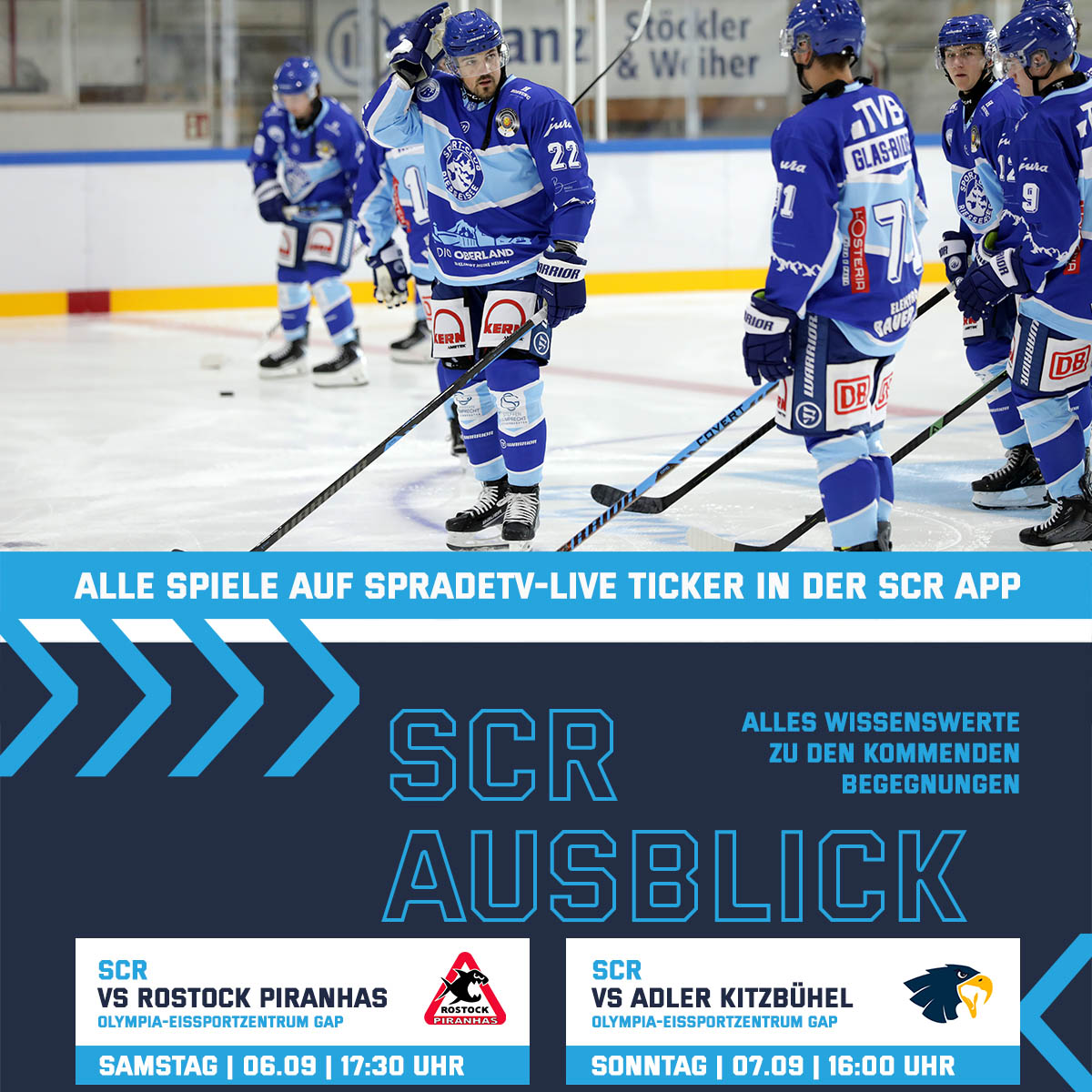 Heimspieldoppel am Samstag und Sonntag