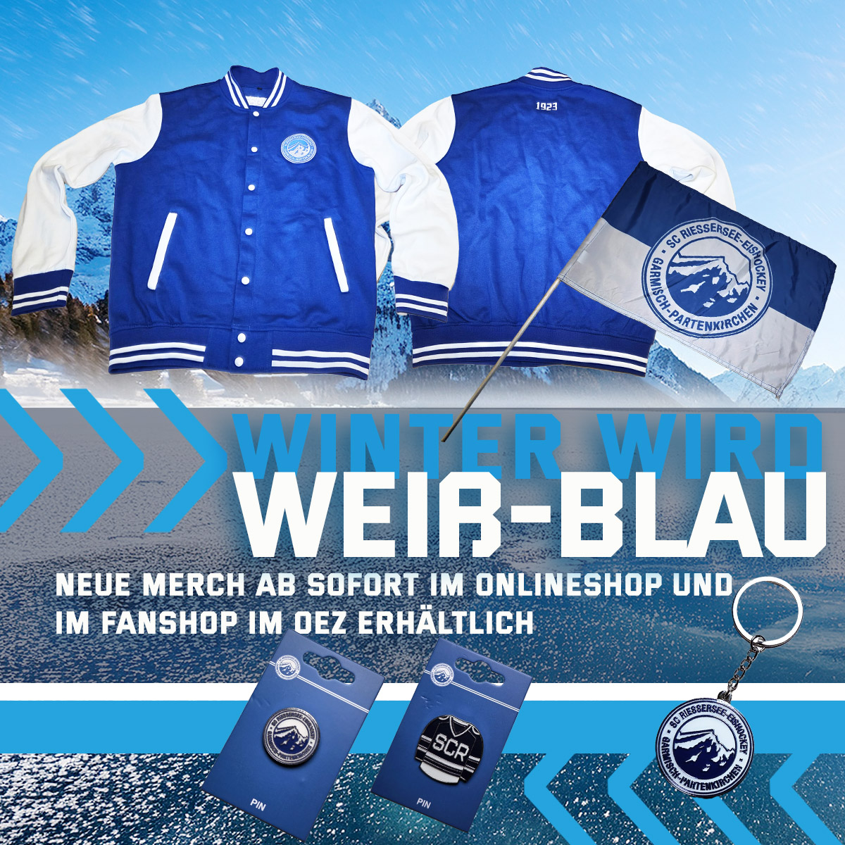 Der Winter wird Weiss-Blau