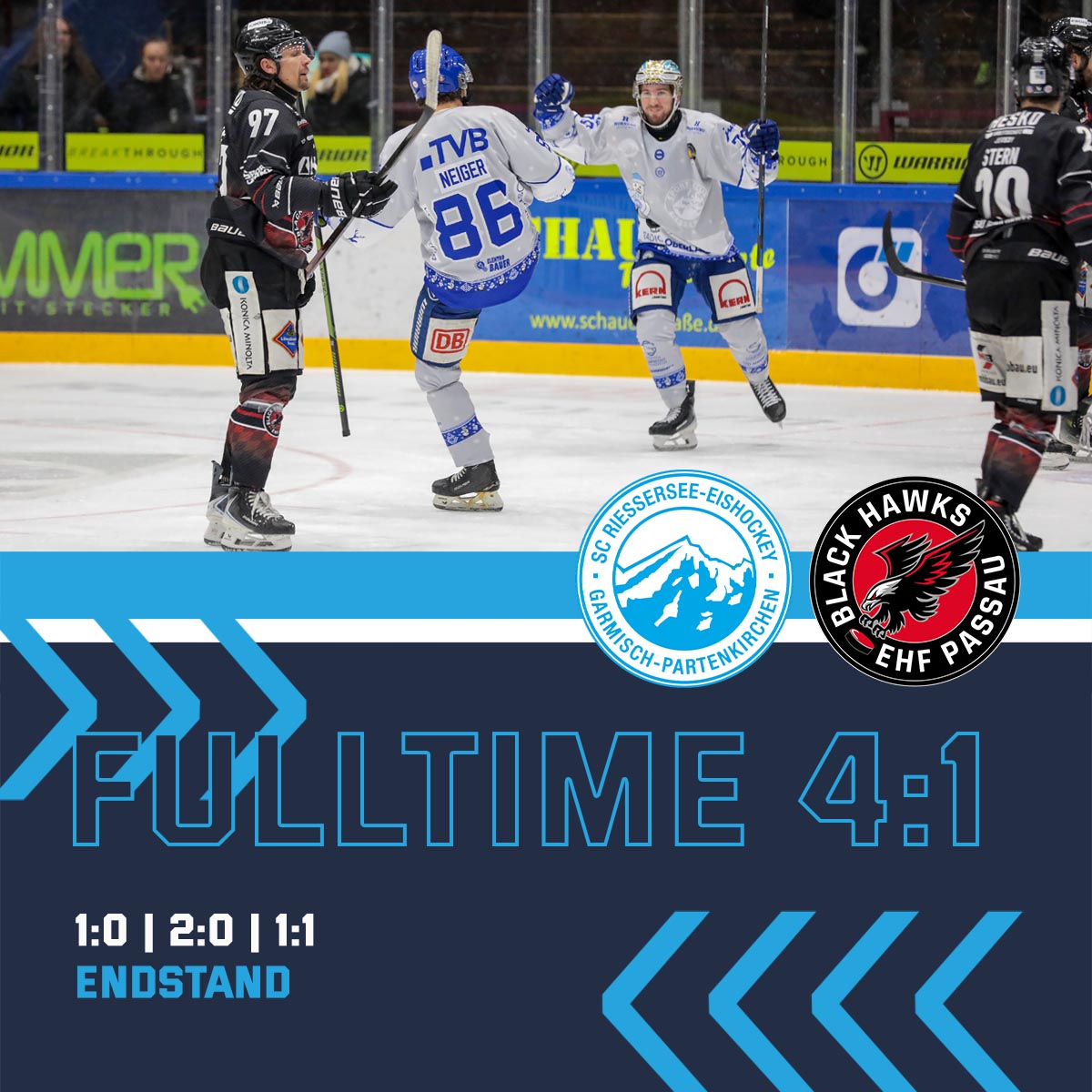 Erster Sieg zum Beginn des „Weihnachtsmarathon“ 