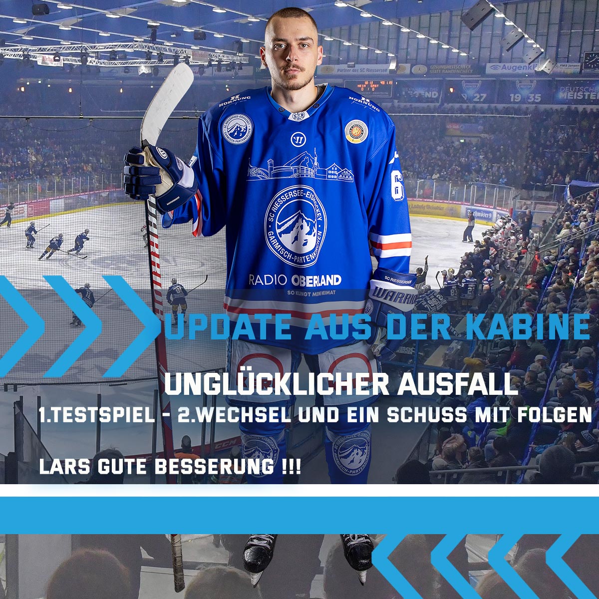 Verletzungspech im ersten Testspiel: Lars Reuß fällt aus