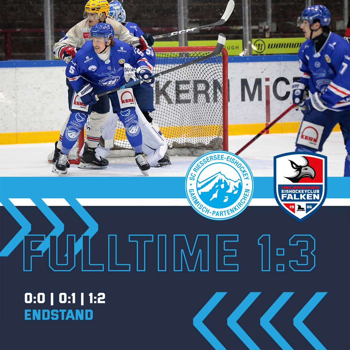 Knappe 1:3 Heimniederlage gegen Heilbronn