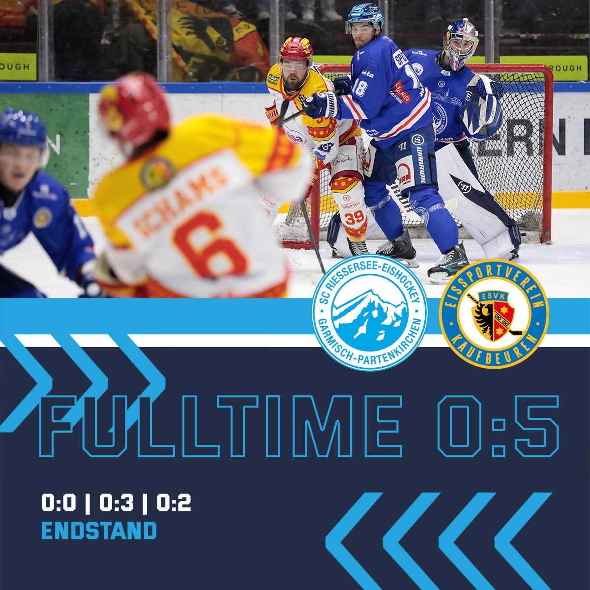 0:5 Niederlage gegen Kaufbeuren