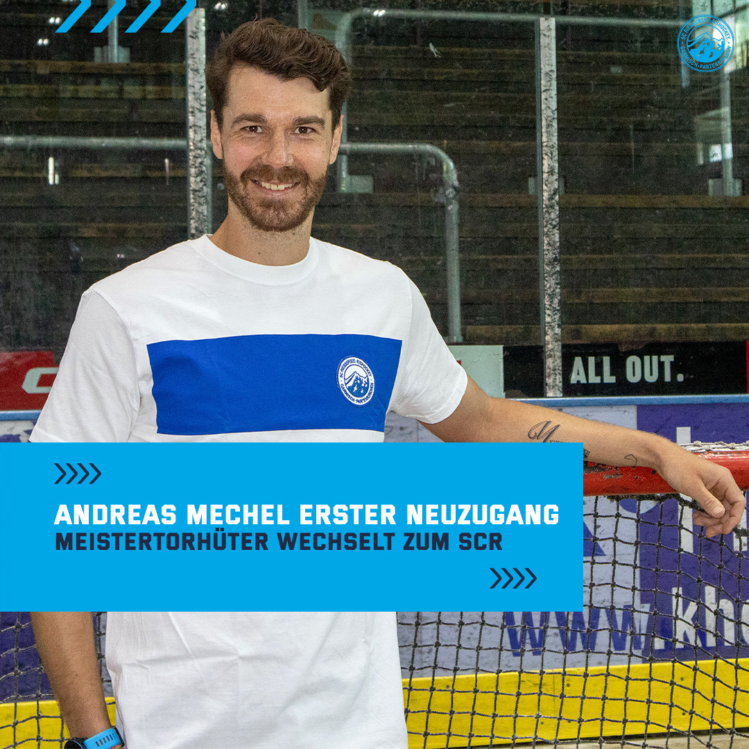 Andreas Mechel ist der erste Neuzugang der Saison