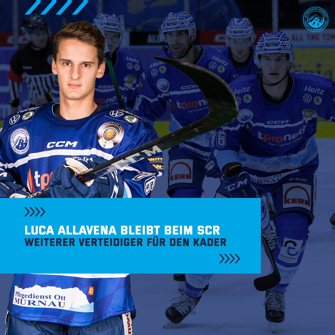 Luca Allavena bleibt beim SC Riessersee