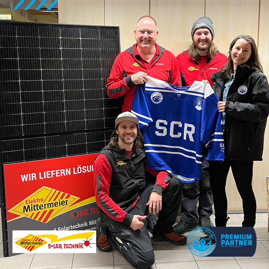 Elektro- und Solartechnik Mittermeier & SC Riessersee - das passt!
