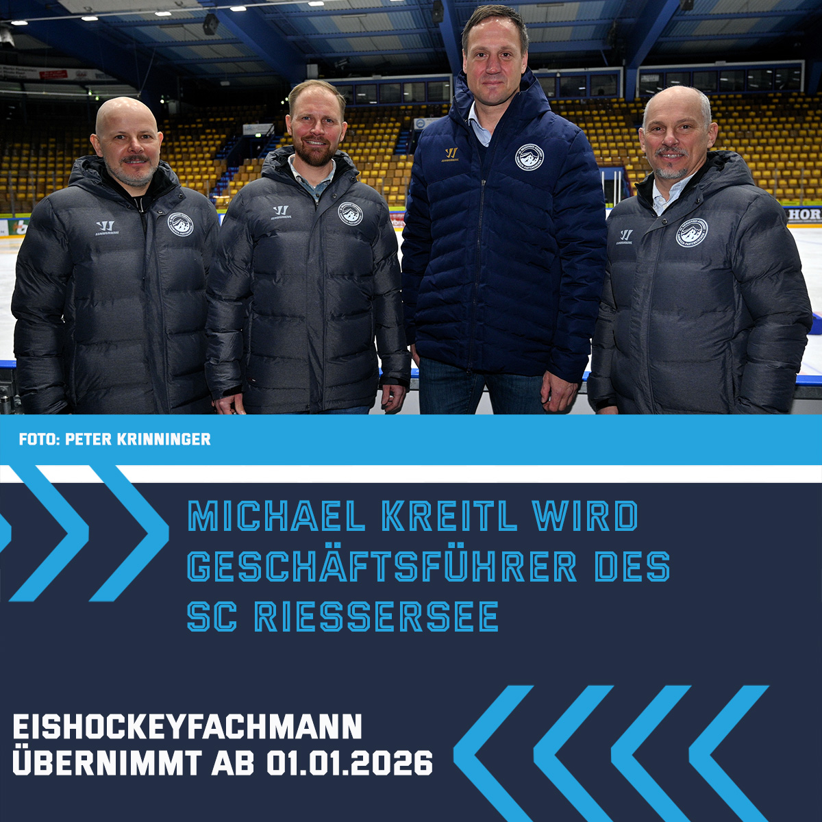 Michael Kreitl wird Geschäftsführer der SC Riessersee Eishockey Vermarktungs GmbH