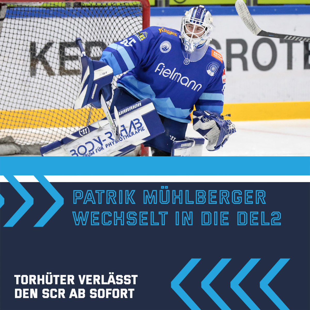 Patrik Mühlberger wechselt in die DEL2