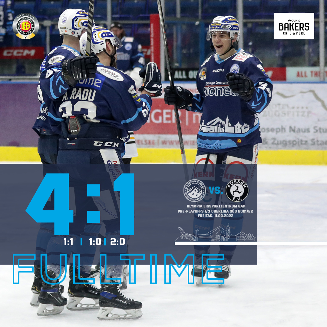 41 - Auftaktsieg in die Pre-Playoffs - SC Riessersee - Eishockey