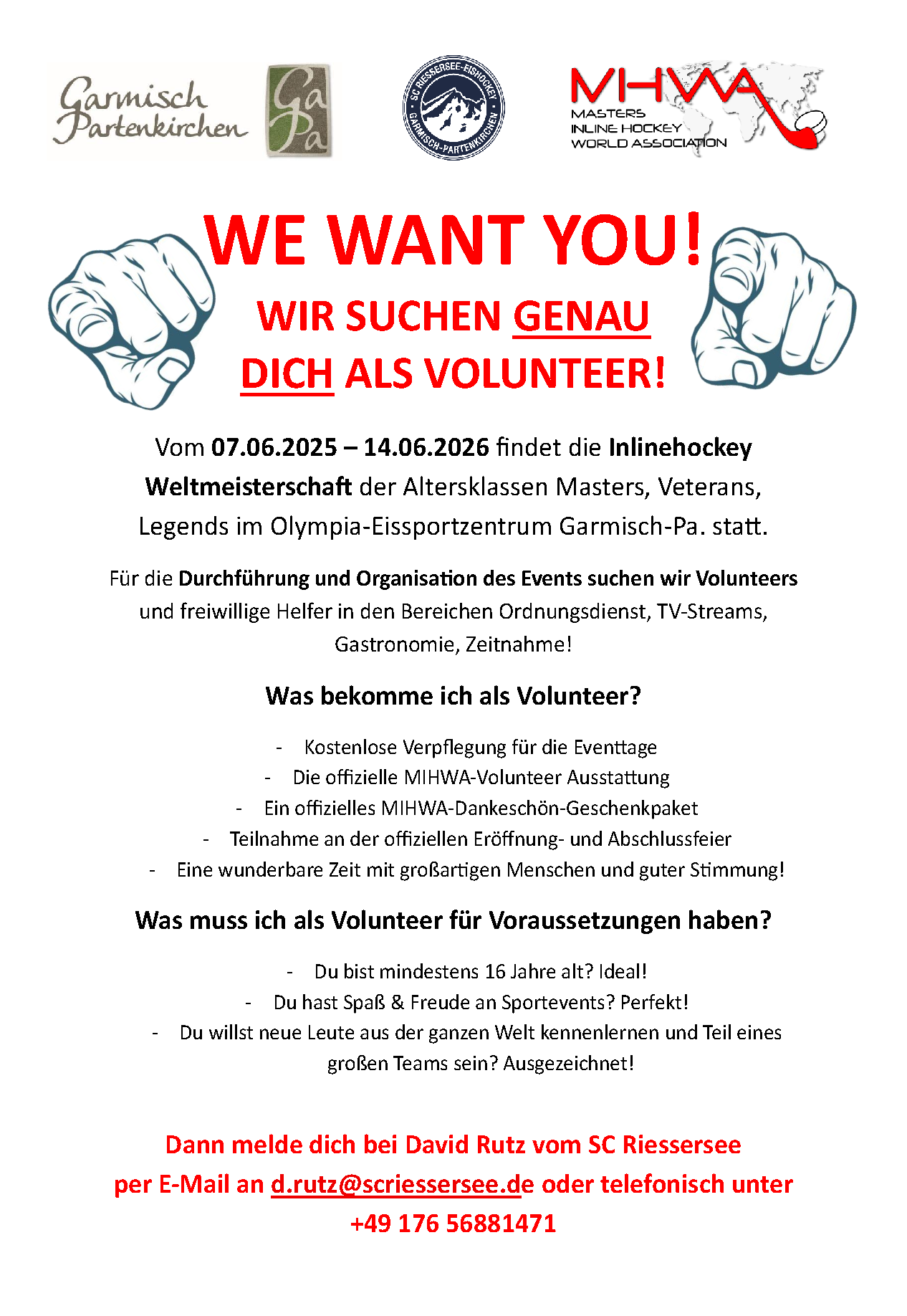 Aufruf fr Volunteers World Cup 2026 GAPA