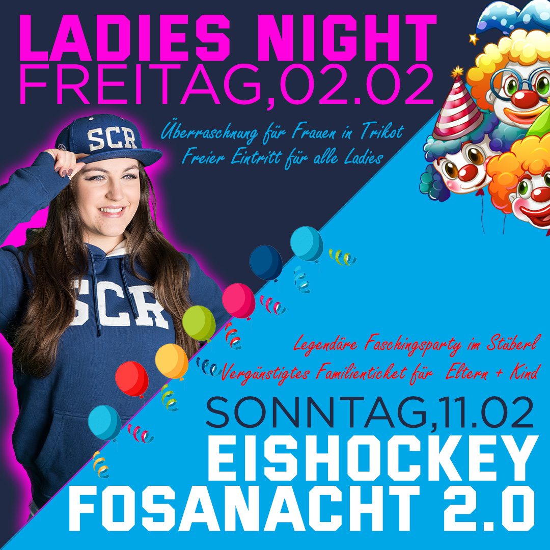 Ladies Night und Eishockey Fosanacht 2.0