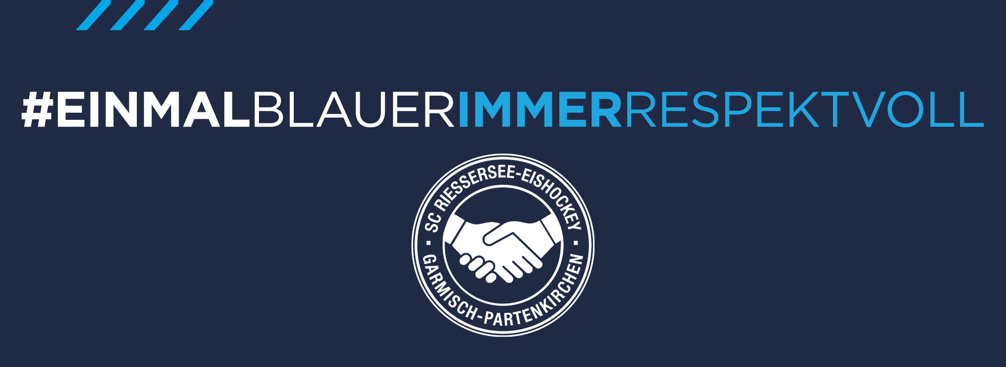 #EINMALBLAUERIMMERRESPEKTVOLL